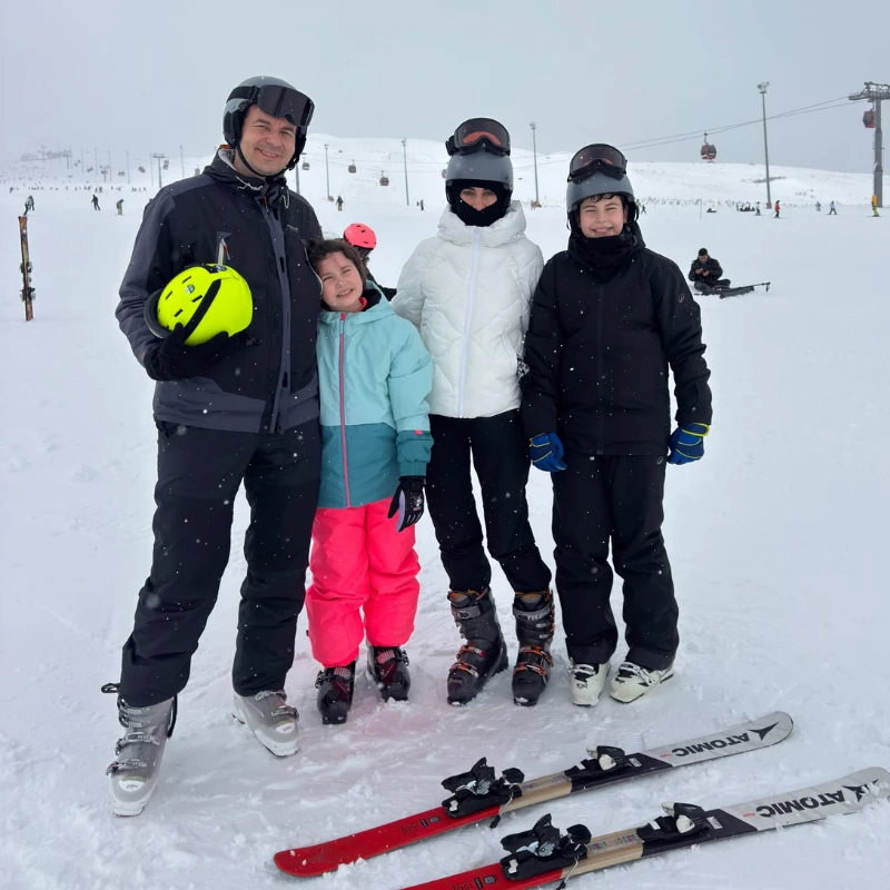 Erciyes Aile Kayak Eğitimi