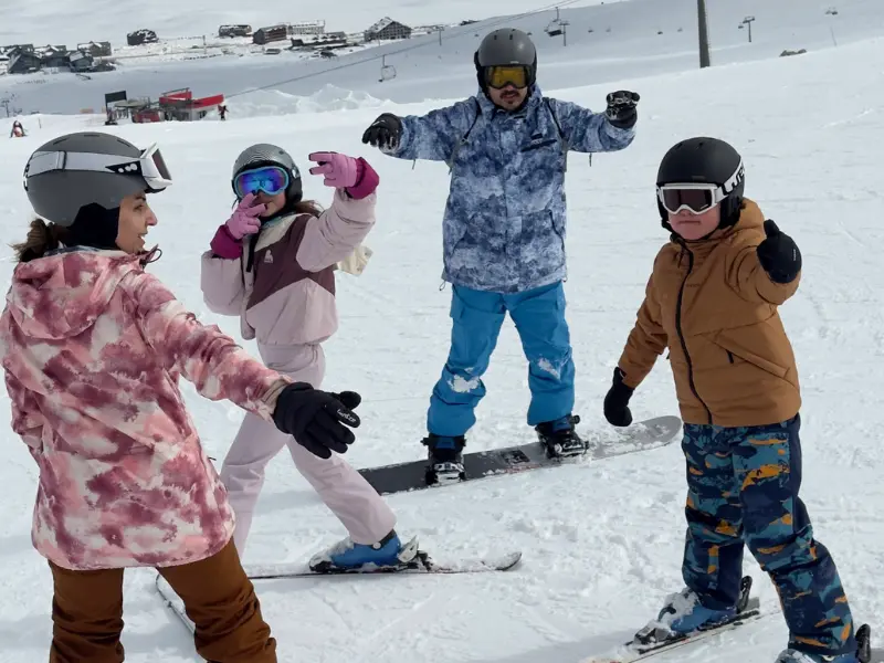 Erciyes Aile Tatili Kayak Dersi
